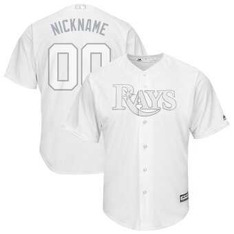 Tampa Bay Rays Majestic 2019 Players' Weekend Cool Base Roster Customized White Jersey,We sell and wholesale Tampa Bay Rays Majestic 2019 Players' Weekend Cool Base Roster Customized White Jersey on line form chian!